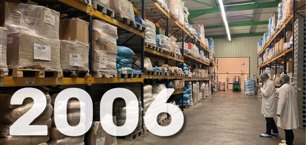 Agrandissement de l'usine